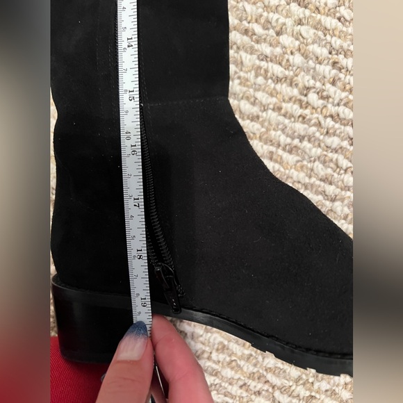 NEW! Stuart Weitzman suede black knee high boots - Picture 9 of 9